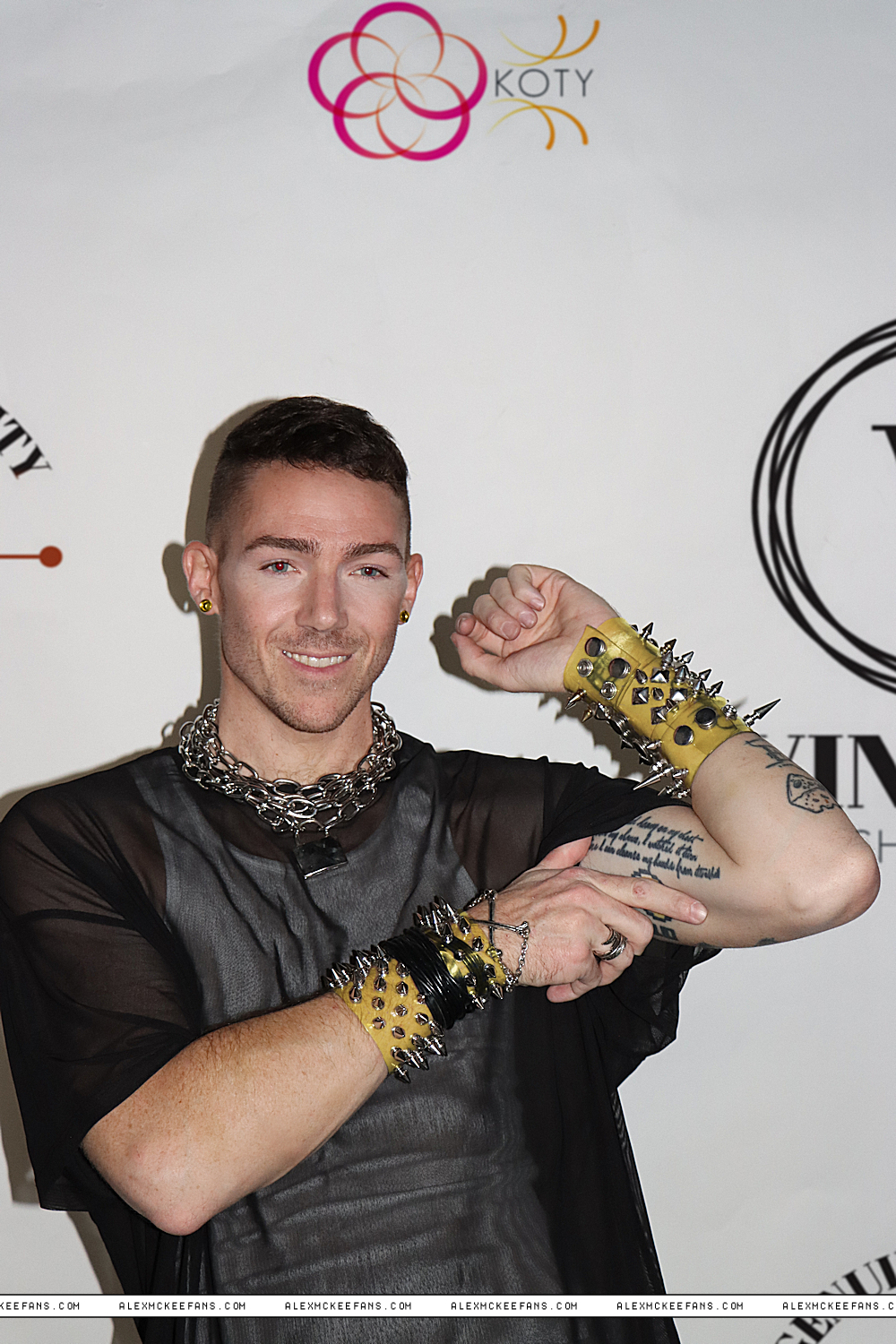 Keywords: Alex McKee at Vintage Clothing Event 2024