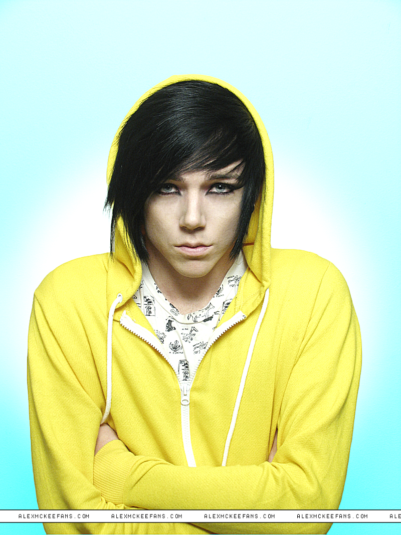 Keywords: Alex McKee;2007;emo;eyeliner;emo hair